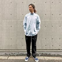 STANDARD CALIFORNIA/スタンダードカリフォルニア Individualized Shirt × Standard California Authentic B.D. Shirt Blue Lサイズ 別注_画像2