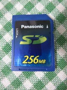 Panasonic SDメモリーカード 256MB