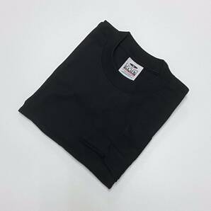 新品未使用 プロクラブ 6.5oz ヘビーウエイト 厚手 無地 ロンT 長袖Tシャツ 黒 ブラック Mサイズ proclub heavy weightの画像4