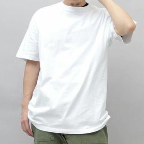 新品 ユナイテッドアスレ 5.6oz ハイクオリティ 無地 半袖Tシャツ ユニセックス 白 ホワイト 黒 ブラック 2枚 Lの画像4