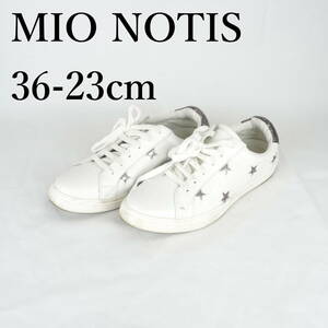 MK1033*MIO NOTIS*ミオノティス*レディーススニーカー*36-23cm*白