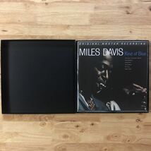 LP MOBILE FIDELITY高音質盤 付属品完品 MILES DAVIS/KIND OF BLUE[US盤:2LPBOX/NUMBERED LIMITED EDITION:45RPM/180g重量盤:MFSL 2-45011]_画像3