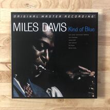 LP MOBILE FIDELITY高音質盤 付属品完品 MILES DAVIS/KIND OF BLUE[US盤:2LPBOX/NUMBERED LIMITED EDITION:45RPM/180g重量盤:MFSL 2-45011]_画像1