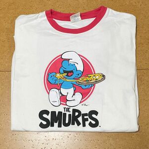 THE SMURFS(スマーフリンガー ラグランTシャツ