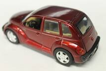 Saica PT CRUSER ミニカー プルバック 1:34 ダイキャスト PTクルーザー レッド 2001年 新品 ジャンク 1点限り_画像5