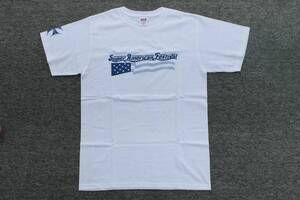 スーパーアメリカンフェスティバル Tシャツ 青 Ｍサイズ アメフェス SUPER AMERICAN FESTIVAL