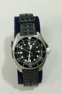 SEIKO セイコー 150ｍ ダイバー 自動巻き アンティーク腕時計 2205-0769 純正ベルト ほぼ未使用 展示品 ケース付 動作良好