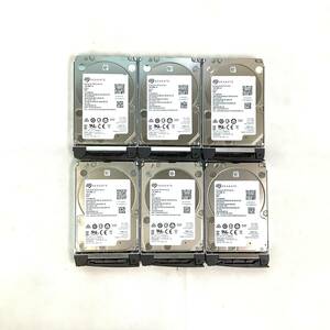 S5081669 SEAGATE 600GB SAS 10K 2.5インチ HDD 6点【中古動作品】