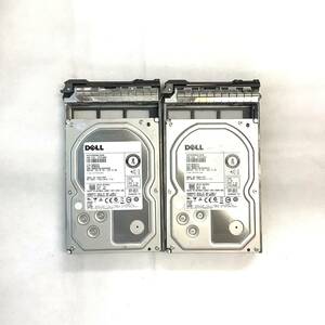 S5083074 DELL 2TB SAS 7.2K 3.5 -inch HDD 2 point [ used operation goods ]