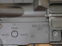 T30-5.8) TOKYO MARUI / 東京マルイ　電動ガン　M4A1　CARBINE CAL.5.56 MM　M330497　ASGK　エアガン　動作品_画像10