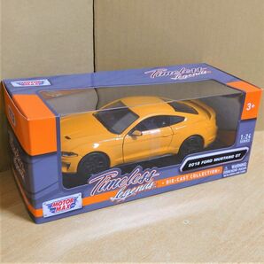 1/24 フォードマスタングGT 2018 オレンジ Ford Mustang