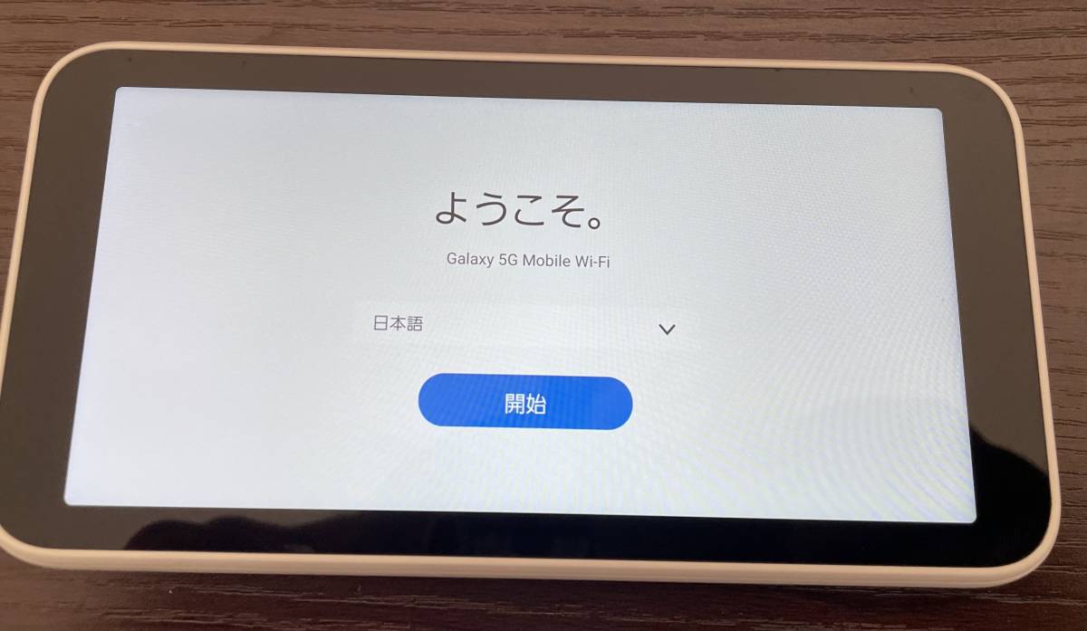 ジャンク品】Galaxy 5G Mobile Wi-Fi SCR01 モバイルWi-Fi 本体のみ
