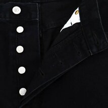 ポールスミスジーンズ デニムパンツ ボタンフライ ジーンズ ストレート ボトムス 黒 メンズ 31(79)サイズ ブラック Paul Smith JEANS_画像4