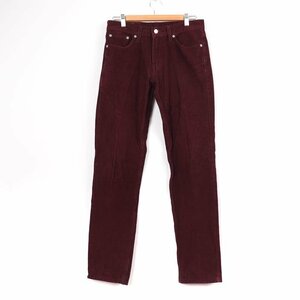 リーバイス コーデュロイパンツ 511 ロングパンツ 無地 ボトムス レディース W29L32サイズ パープル Levi's