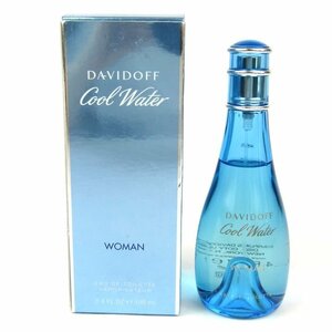  Davidoff perfume cool water u- man o-doto crack EDT remainder 7 break up degree fragrance exterior defect have lady's 100ml size DAVIDOFF