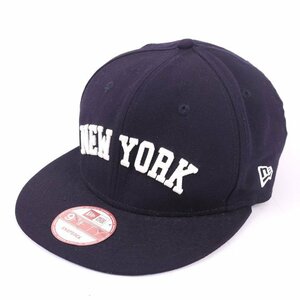 ニューエラ キャップ NEWYORK 9FIFTY City Landscape ウール スナップバッグ ブランド 帽子 メンズ ONEサイズ ネイビー NEW ERA
