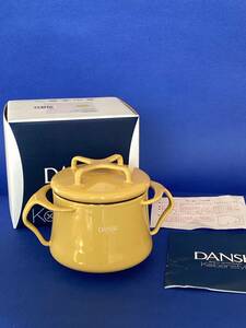 【未使用】新品　箱入り　【イエロー】DANSK　ダンスク　両手鍋　ミニココット