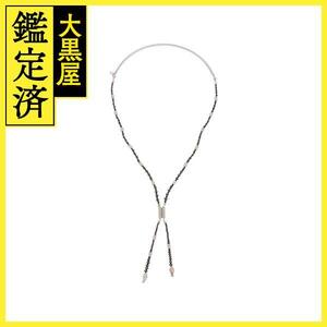 JEWELRY　ジュエリー　ネックレス　K18WG　ホワイトゴールド　ブラックスピネル20.0　約13.6g　2143200504775　【432】