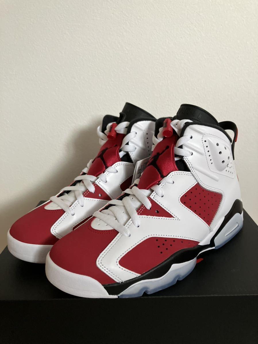 NIKE AIR JORDAN 6 RETRO CARMINE ナイキ エア ジョーダン 6 レトロ
