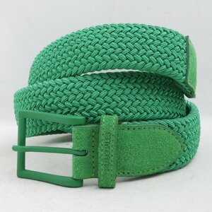 未使用 1PIU1UGUALE3 ELASTIC MESH BELT Fサイズ グリーン MRG191-GOM004 ウノピュウノウグァーレトレ エラスティックメッシュベルト