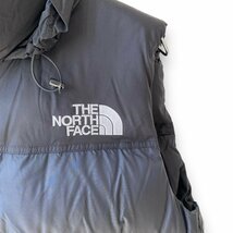 THE NORTH FACE 22AW NUPTSE VEST サイズS ブラック ND92232 ザ ノースフェイス ヌプシベスト ダウン_画像3