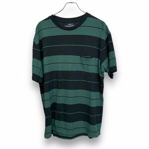 WACKO MARIA 23SS STRIPED CREW NECK T-SHRT crew neck T-shirt size XL black green 23SS-WMT-SS01 Wacko Maria short sleeves 