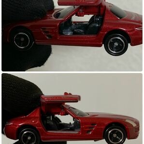 TOMICAトミカイベントモデル メルセデス ベンツSLS AMG MERCEDES BENZ/ベトナム製/箱記載NO.36/ミニカー記載NO.91/箱経年の画像8