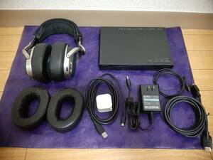 Sony MDR-HW700 DP-HW700 バッド・アーム汎用品に代替 充電劣化少 ヘッドフォン 中古 MDR-HW700DS