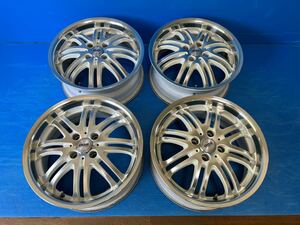 D.O.S. DOS ディープハーデス 16インチ 16x6.5J +43 100/4H 中古4本 深リム ホワイト