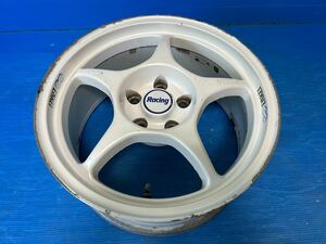 ENKEI Racing Japan 17インチ 17x8JJ +38 114.3/5H 中古1本