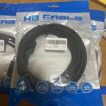 hdmi ケーブル 3m 4k 60hz HDMI2.0規格 PS5/PS4/3 Fire TVなど適用 ARC/18gbps/UHD/HDR/3D/高速 イーサネット対応 ハイスピード 3m_画像1