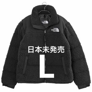 新品　日本未発売　ノースフェイス　シェルパ　ヌプシ　L ブラック　黒　もこもこ　Nuptse ダウンジャケット 1996