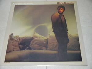 LP レコード　Chris Montan / Any Minute Now　現状