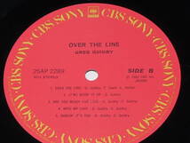 LP レコード　グレッグ・ギドリー Greg Guidry 「 オーヴァー・ザ・ライン Over The Line 」 日本 国内盤 帯付　現状_画像8