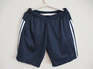 ●　adidas　アディダス　● 　ショートパンツ　■　 S　紺（30816）