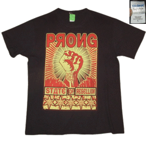 ★送料込み★ 00's 2012年 ヴィンテージ 古着 PRONG プロング グルーヴメタル Tシャツ オルタナ ロックTシャツ