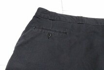 N6051:大きなサイズDickies（ディッキーズ）LooseFit ショートパンツ/黒/58（ウエスト143cm）：5_画像6