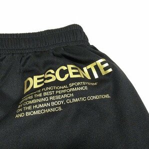 N6071:DESCENTE（デサント）ジャージショートパンツ/黒/M:35の画像5