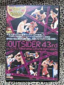 DVD 　ジ・アウトサイダー 43rd RINGS THE OUTSIDER SPECIAL in 横浜文化体育館 　レンタル落　