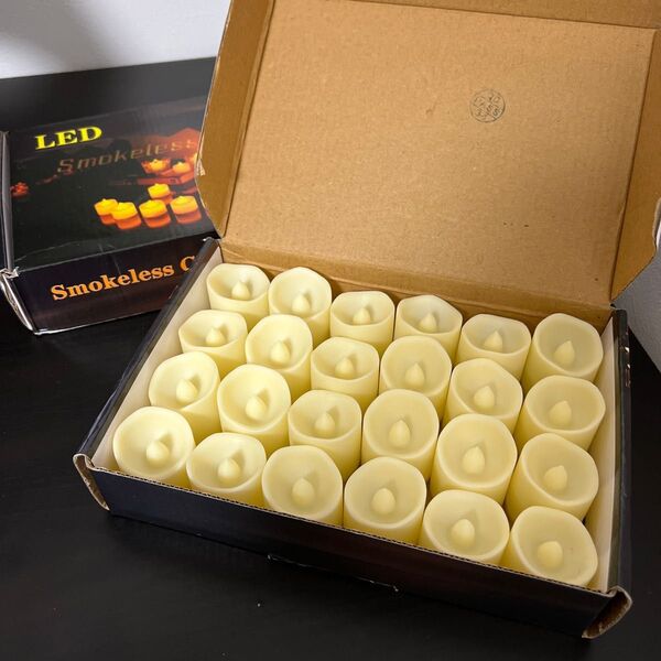 LEDキャンドル48個