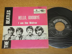 ◆◇THE BEATLES(ザ・ビートルズ)【HELLO GOODBYE/I AM THE WALRUS】ベルギー盤シングル/R 5655◇◆