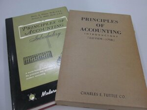 ▼　【洋書　PRINCIPLES OF ACCOUNTING INTRODUCTORY 会計学原理　入門篇　1962年】161-02308