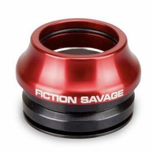 Fiction Bikes　BMX ヘッドセット　赤　レッド　　　新品未使用品　パーク　ストリート　フィクションBMX Savage Integrated Headset