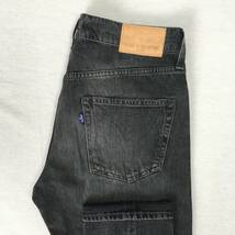 Levi's リーバイス Made and Crafted メイドアンドクラフテッド 59090-0027 イタリア製 NEEDLENARROW W30 L34 ブラックデニム ユーズド加工_画像1