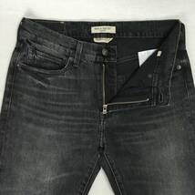 Levi's リーバイス Made and Crafted メイドアンドクラフテッド 59090-0027 イタリア製 NEEDLENARROW W30 L34 ブラックデニム ユーズド加工_画像5