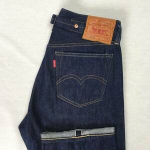 LEVI'S リーバイス LVC 501XX 37501-0015 BIG'E' 日本製 21年 1937年復刻 W31 L34 セルビッチ 赤耳 シンチバック 隠しリベット 革パッチ