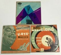 BILLY ECKSTINE、FATS WALLER、LOUIS ARMSTRONG、JACK TEAGARDEN など EP レコード セット JAZZ ジャズ_画像1