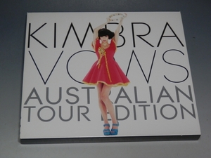 □ KIMBRA キンブラ VOWS Australian Tour Edition 輸入盤 2枚組CD/*Disc-1盤キズあり