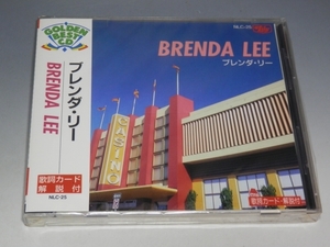 □ 未開封 BRENDA LEE ブレンダ・リー 愛の賛歌/ダイナマイト/エンド・オブ・ザ・ワールド 国内盤CD NLC-25