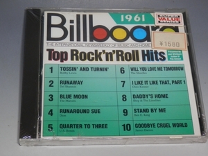 * нераспечатанный BILLBOARD TOP ROCK'N'ROLL HITS 1961 зарубежная запись CD/* shrink . царапина есть 